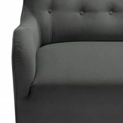 Norrwood Canapé Leke I (3 places) - Tissu - Microfibre Sela: Gris foncé -loftscape Boutique 1000185091 190903 16064602247 DETAILS P000000001000185091