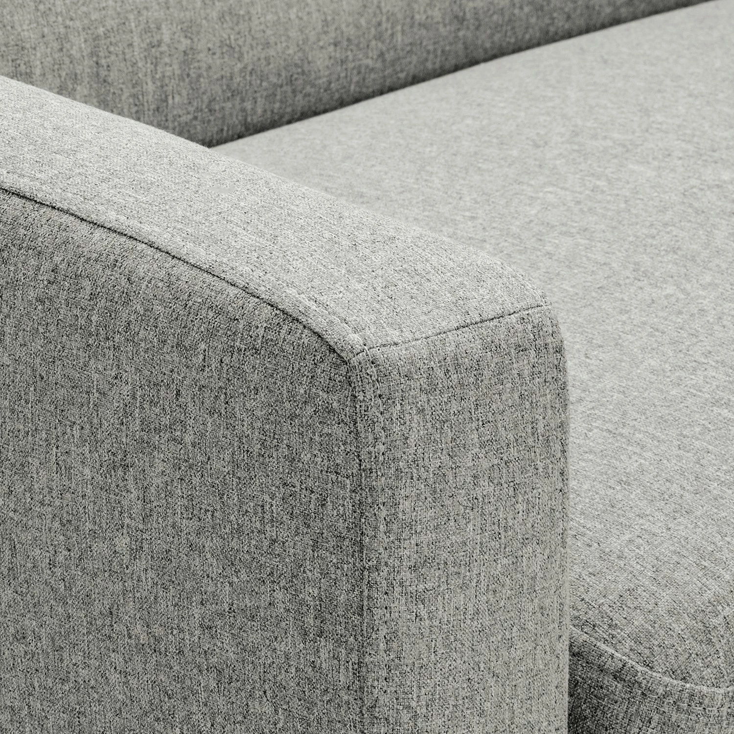 Norrwood Canapé Bette II (3 places) - Tissu - Gris 11 Norrwood Canapé Bette II (3 places) - Tissu - Gris – Image 9