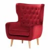 Norrwood Fauteuil Boyka I - Velours - Velours Ravi: Rouge 2 Norrwood Fauteuil Boyka I - Velours - Velours Ravi: Rouge -loftscape Boutique 1000185159 190903 16074002960 IMAGE P000000001000185159