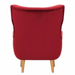 Norrwood Fauteuil Boyka I - Velours - Velours Ravi: Rouge -loftscape Boutique 1000185159 190903 16074102964 DETAILS P000000001000185159