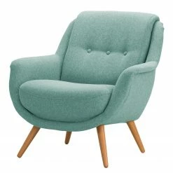 Norrwood Fauteuil Saku I - Tissu - Tissu Voer: Bleu clair