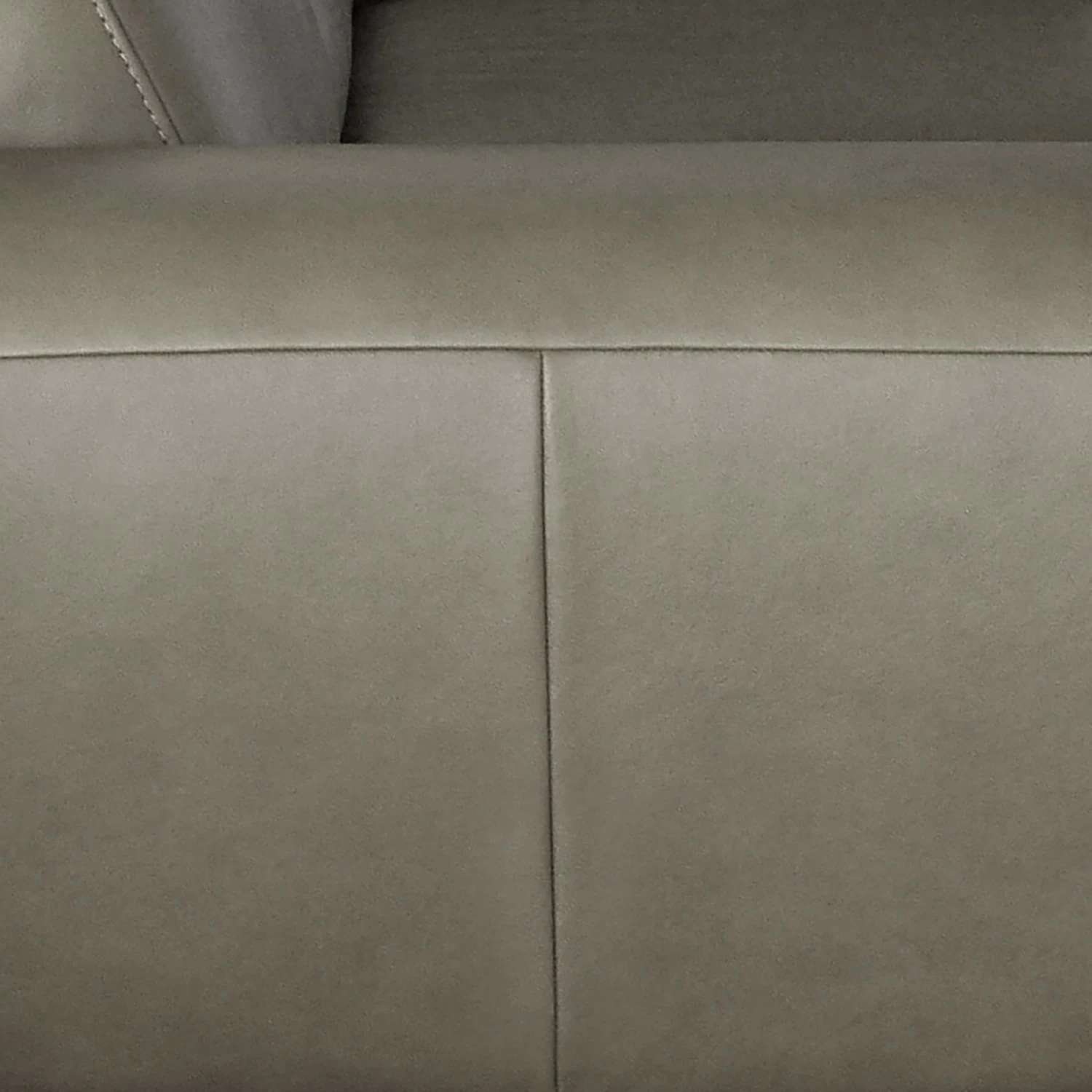 Loftscape Canapé Kerman (3 places) - Cuir véritable - Gris 11 Loftscape Canapé Kerman (3 places) - Cuir véritable - Gris – Image 9