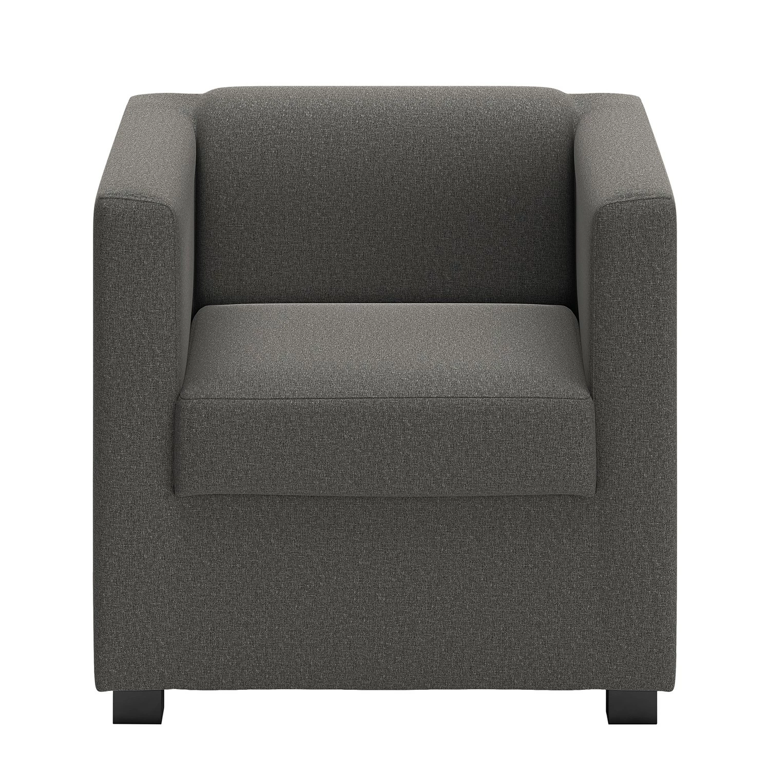 Loftscape Fauteuil Wilno XI - Tissage à plat - Gris foncé 4 Loftscape Fauteuil Wilno XI - Tissage à plat - Gris foncé – Image 2