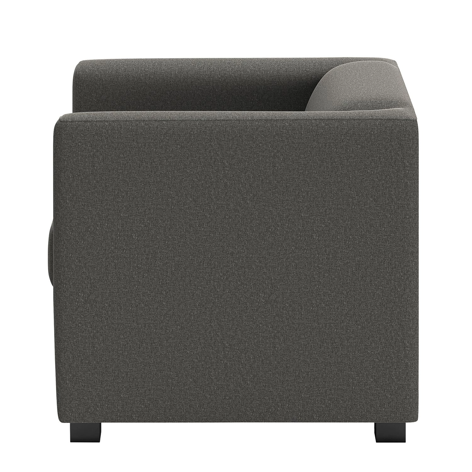 Loftscape Fauteuil Wilno XI - Tissage à plat - Gris foncé 5 Loftscape Fauteuil Wilno XI - Tissage à plat - Gris foncé – Image 3
