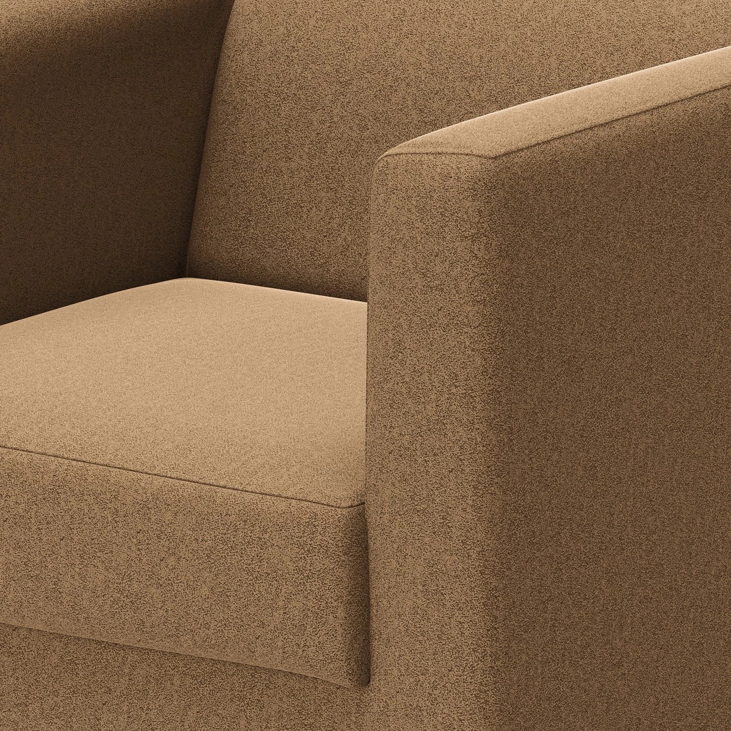 Loftscape Fauteuil Wilno XVI - Aspect cuir vieilli - Marron clair 9 Loftscape Fauteuil Wilno XVI - Aspect cuir vieilli - Marron clair – Image 7