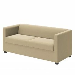 Loftscape Canapé Wilno I (2 places) - Cuir véritable - Cappuccino