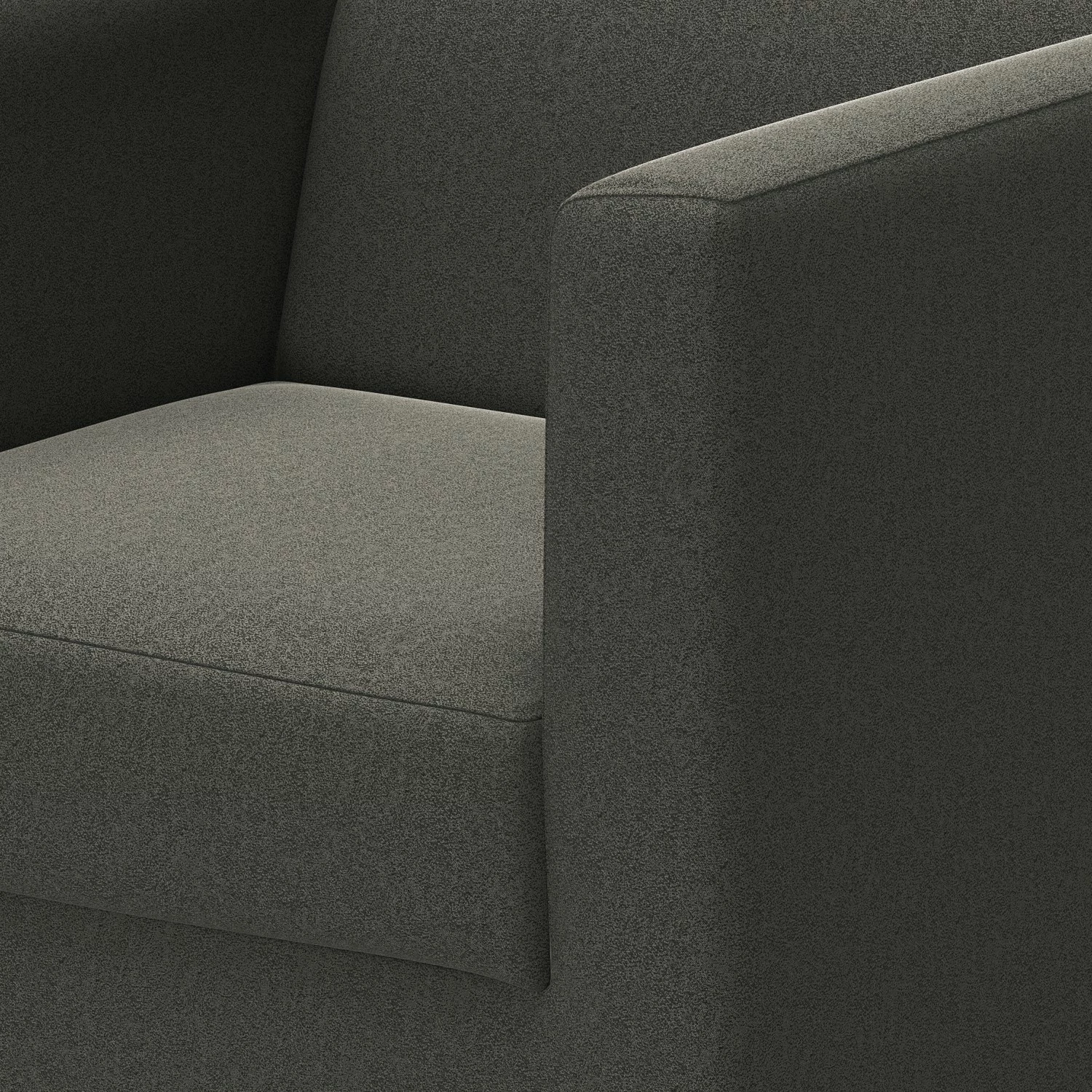 Loftscape Fauteuil Wilno XX - Aspect cuir vieilli - Gris 9 Loftscape Fauteuil Wilno XX - Aspect cuir vieilli - Gris – Image 7