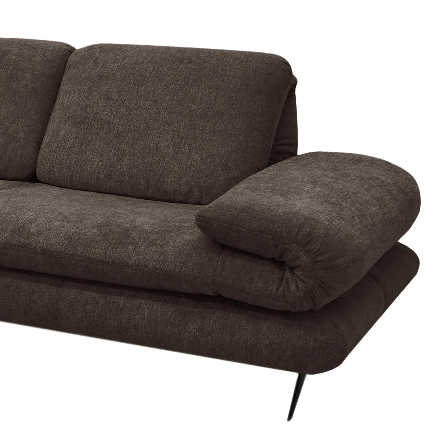 Loftscape Canapé d’angle Whaltey II - Tissu - Expresso - Méridienne courte à gauche (vue de face) 10 Loftscape Canapé d’angle Whaltey II - Tissu - Expresso - Méridienne courte à gauche (vue de face) – Image 8