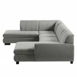 Loftscape Canapé panoramique Lefroy I - Tissage à plat - Gris - Méridienne courte à droite / longue à gauche (vue de face) - Sans fonction -loftscape Boutique 1000186908 210323 15292602592 DETAILS P000000001000186908