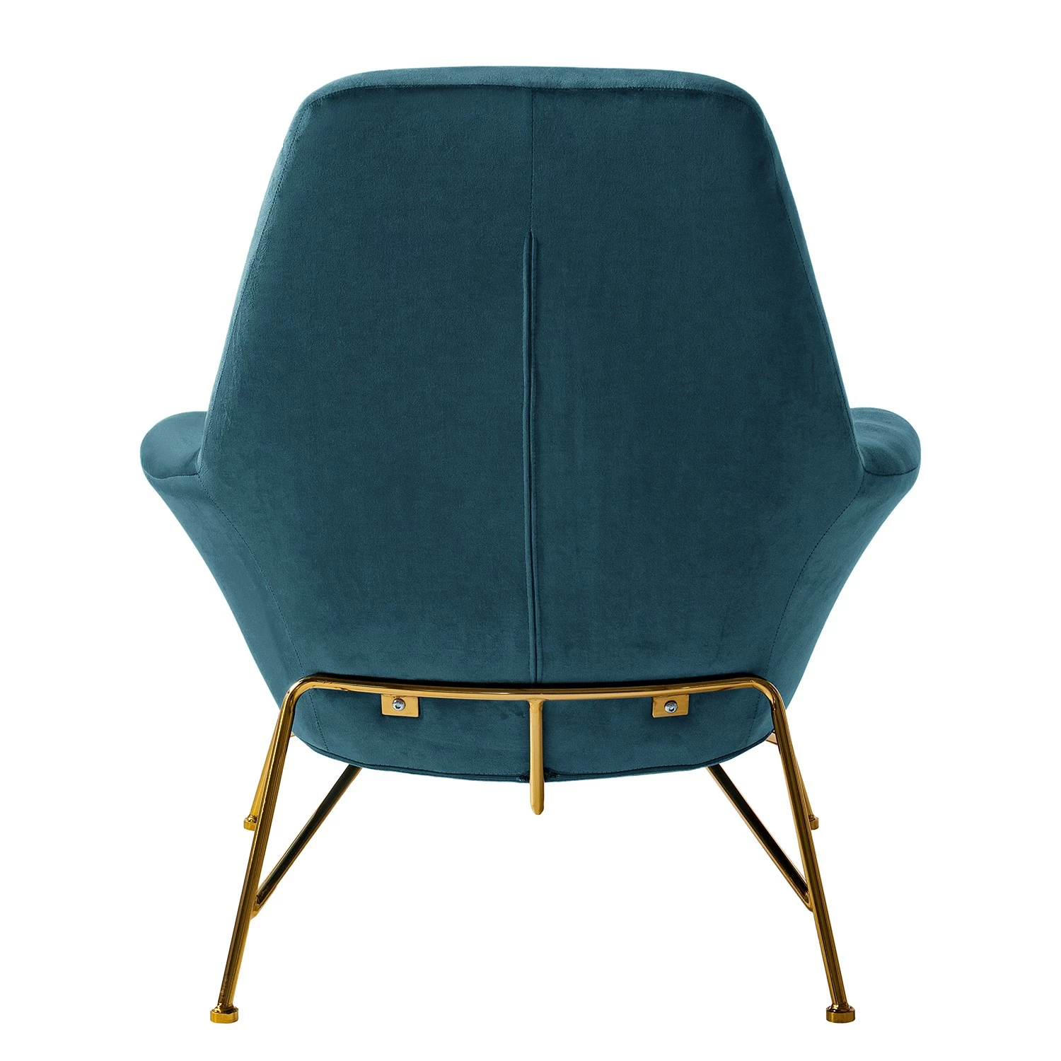 Jack & Alice Fauteuil Miena - Velours - Bleu marine 11 Jack & Alice Fauteuil Miena - Velours - Bleu marine – Image 9
