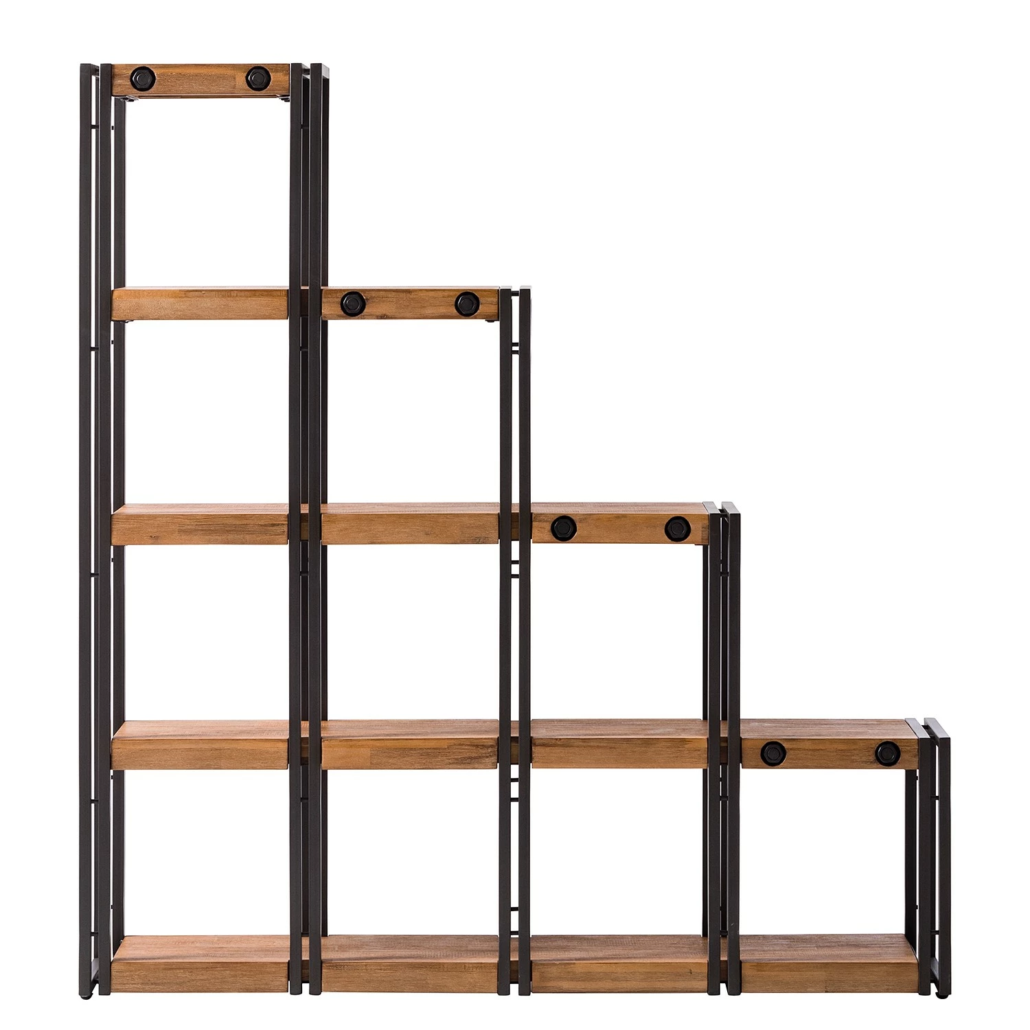 Ars manufacti Étagère Manchester - Acacia massif / Métal - Acacia / Anthracite 5 Ars manufacti Étagère Manchester - Acacia massif / Métal - Acacia / Anthracite – Image 3