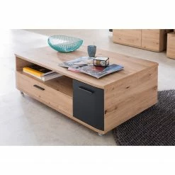 Naturoo Table basse Callington - Imitation planches de chêne / Anthracite -loftscape Boutique 1000187557 190920 09480300036 MOOD DETAILS P000000001000187557 mood