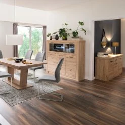 Naturoo Buffet Mendes - Imitation planches de chêne / Anthracite -loftscape Boutique 1000187560 190920 09480400050 MOOD DETAILS P000000001000187560 mood