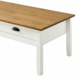 Maison Belfort Table basse Rivery - Pin massif - Blanc -loftscape Boutique 1000187566 200205 11113200014 DETAILS P000000001000187566