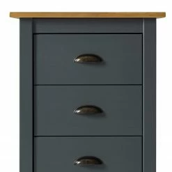 Maison Belfort Commode Rivery I - Pin massif - Anthracite -loftscape Boutique 1000187568 200205 11113200029 DETAILS P000000001000187568