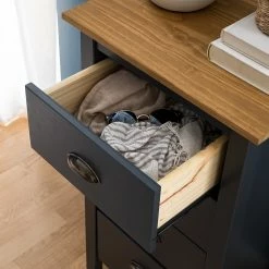 Maison Belfort Commode Rivery I - Pin massif - Anthracite -loftscape Boutique 1000187568 201111 14522700011 DETAILS P000000001000187568