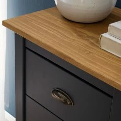 Maison Belfort Commode Rivery I - Pin massif - Anthracite -loftscape Boutique 1000187568 201111 14522700012 DETAILS P000000001000187568