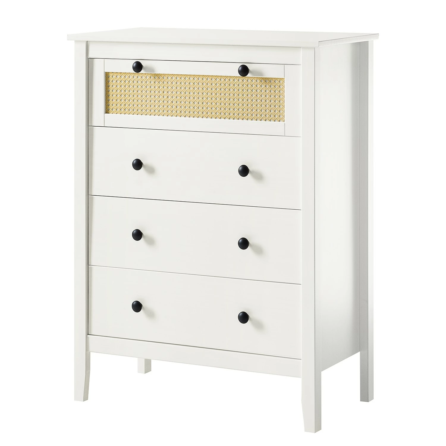 Maison Belfort Commode Belleria II - Pin massif - Blanc 3 Maison Belfort Commode Belleria II - Pin massif - Blanc