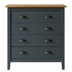 Maison Belfort Commode Rivery II - Pin massif - Anthracite 19 Maison Belfort Commode Rivery II - Pin massif - Anthracite -loftscape Boutique 1000187578 200205 11113300054 DETAILS P000000001000187578