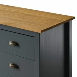 Maison Belfort Commode Rivery II - Pin massif - Anthracite 21 Maison Belfort Commode Rivery II - Pin massif - Anthracite -loftscape Boutique 1000187578 200205 11113300056 DETAILS P000000001000187578