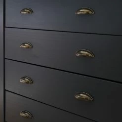 Maison Belfort Commode Rivery II - Pin massif - Anthracite 26 Maison Belfort Commode Rivery II - Pin massif - Anthracite -loftscape Boutique 1000187578 200312 14522700022 DETAILS P000000001000187578