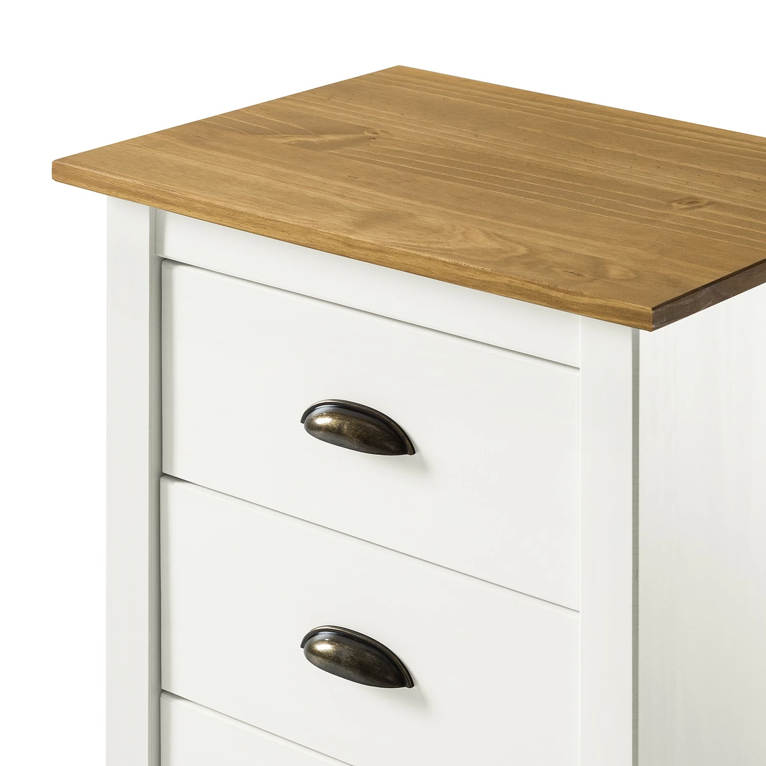 Maison Belfort Commode Rivery I - Pin massif - Blanc 11 Maison Belfort Commode Rivery I - Pin massif - Blanc – Image 9