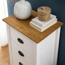 Maison Belfort Commode Rivery I - Pin massif - Blanc 32 Maison Belfort Commode Rivery I - Pin massif - Blanc -loftscape Boutique 1000187580 201111 14522800030 DETAILS P000000001000187580