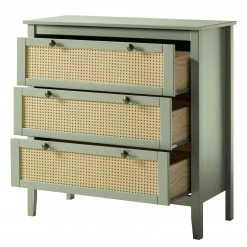 Maison Belfort Commode Belleria I - Pin massif - Vert olive clair -loftscape Boutique 1000187584 200205 11113400101 DETAILS P000000001000187584