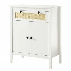 Maison Belfort Commode Belleria III - Pin massif - Blanc