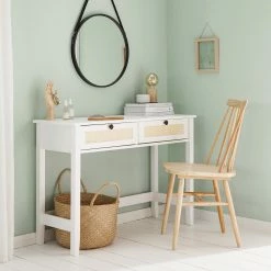 Maison Belfort Console Belleria - Pin massif - Blanc -loftscape Boutique 1000187588 200430 14091200006 MOOD DETAILS P000000001000187588 mood