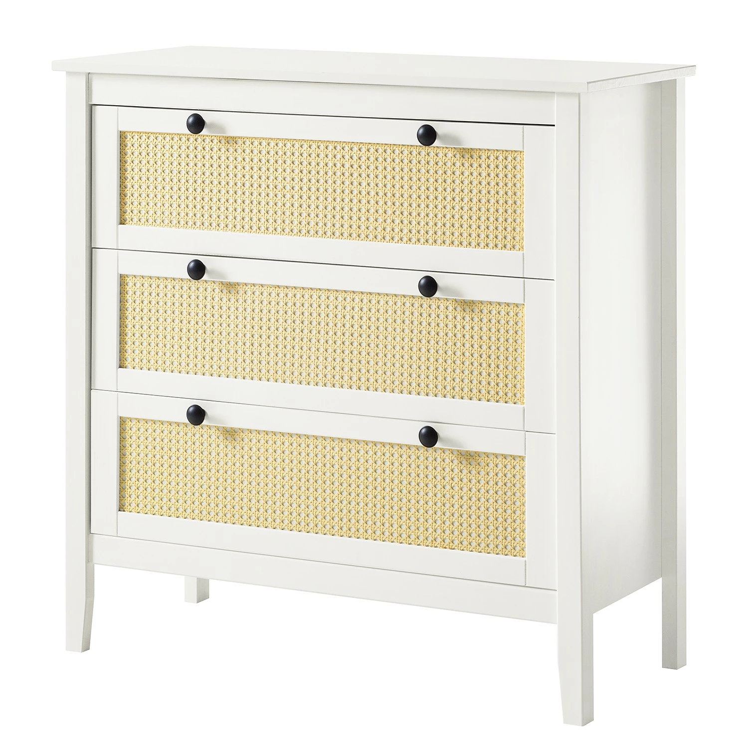 Maison Belfort Commode Belleria I - Pin massif - Blanc 3 Maison Belfort Commode Belleria I - Pin massif - Blanc