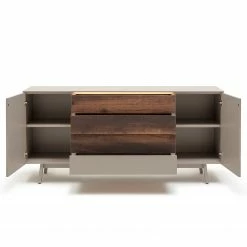 GWINNER Buffet Misano - Gris Sahara / Poutres en chêne - Avec éclairage -loftscape Boutique 1000188657 190926 16594100052 DETAILS P000000001000188657