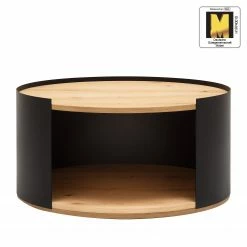 GWINNER Table basse Style I - Placage en bois véritable / Métal - Chêne / Anthracite -loftscape Boutique 1000188733 191119 12335600024 ICON DETAILS P000000001000188733 icon seal