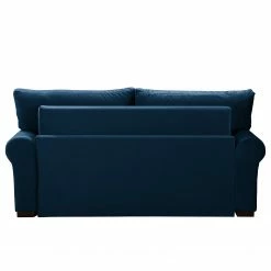 Jack & Alice Canapé convertible Latina XX - Velours - Bleu marine - Largeur : 185 cm -loftscape Boutique 1000188965 191203 11543600379 DETAILS P000000001000188965