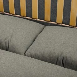 Fredriks Canapé convertible Latina XXI - Imitation cuir / Tissé à plat - Noir / Gris - Largeur : 150 cm -loftscape Boutique 1000188971 191203 11543800457 DETAILS P000000001000188971