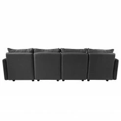 Fredriks Canapé panoramique Lavara - Tissu - Gris foncé 13 Fredriks Canapé panoramique Lavara - Tissu - Gris foncé -loftscape Boutique 1000189253 191017 09474300012 DETAILS P000000001000189253