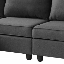 Fredriks Canapé panoramique Lavara - Tissu - Gris foncé 15 Fredriks Canapé panoramique Lavara - Tissu - Gris foncé -loftscape Boutique 1000189253 191017 09474300014 DETAILS P000000001000189253