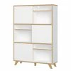Germania Armoire de bureau Svene - Blanc / Imitation chêne de Sonoma -loftscape Boutique 1000189543 191022 12045900152 IMAGE P000000001000189543