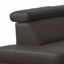 Loftscape Canapé d’angle Lobos - Cuir véritable / Imitation cuir - Marron foncé - Méridienne longue à gauche (vue de face) - Sans fonction -loftscape Boutique 1000189667 210727 12383000264 DETAILS P000000001000189667