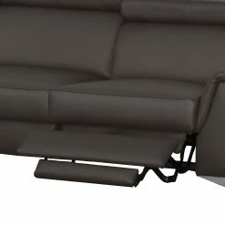 Loftscape Canapé d’angle Lobos - Cuir véritable / Imitation cuir - Marron foncé - Méridienne longue à gauche (vue de face) - Sans fonction -loftscape Boutique 1000189667 210727 12383000268 DETAILS P000000001000189667