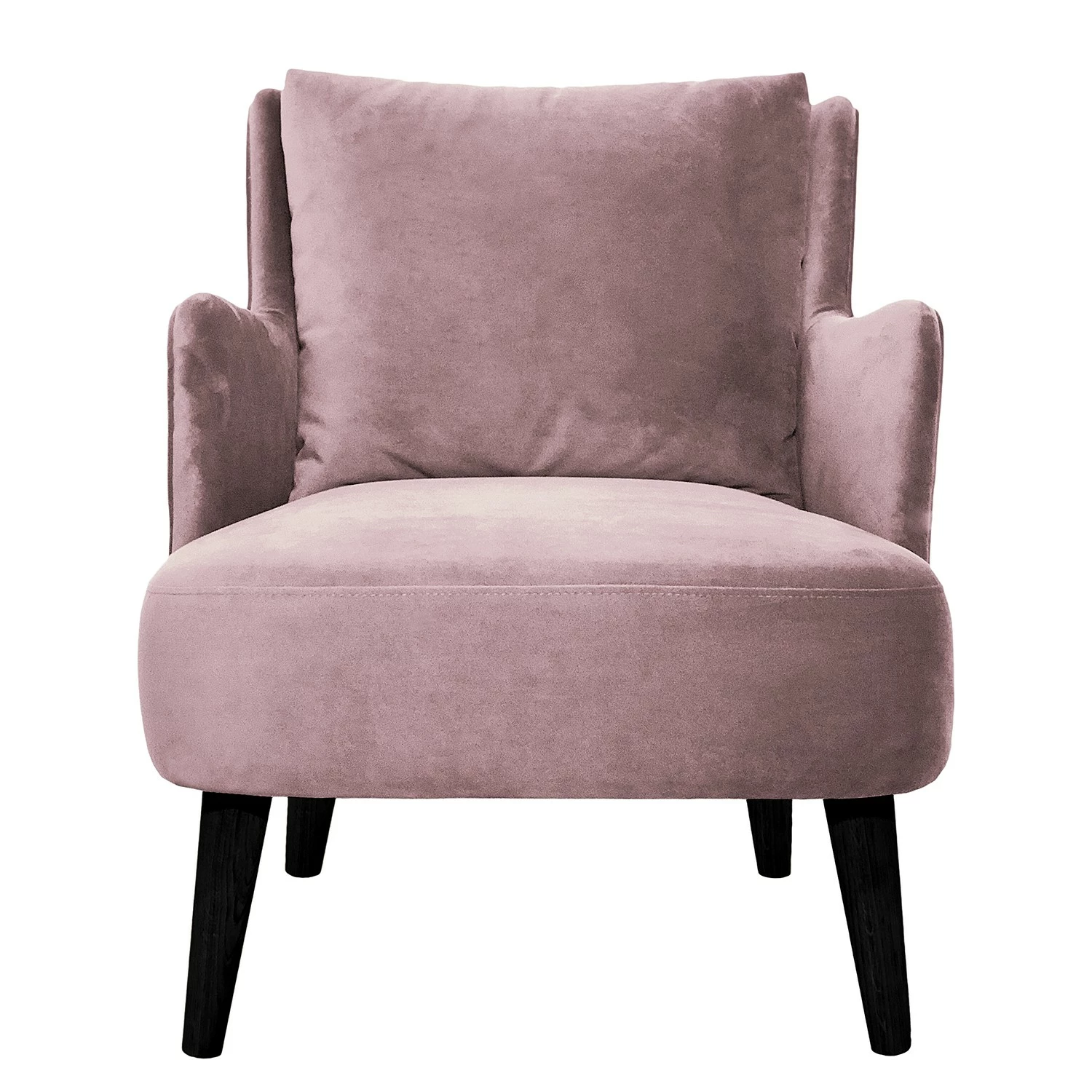 Jack & Alice Fauteuil Bariri I - Velours - Mauve 5 Jack & Alice Fauteuil Bariri I - Velours - Mauve – Image 3