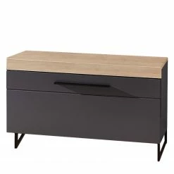 Red Living Ensemble meubles TV Parolin I (5 élém.) - Avec éclairage - Gris foncé -loftscape Boutique 1000191240 191028 14030600082 DETAILS P000000001000191240