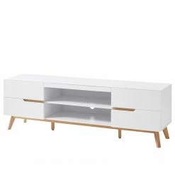 Mørteens Ensemble meubles TV Tenabo II (4 élém.) - Blanc mat / Chêne à nœuds -loftscape Boutique 1000191376 200121 14363200015 DETAILS P000000001000191376