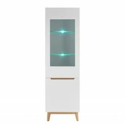 Mørteens Ensemble meubles TV Tenabo II (4 élém.) - Blanc mat / Chêne à nœuds -loftscape Boutique 1000191376 200121 14363200019 DETAILS P000000001000191376