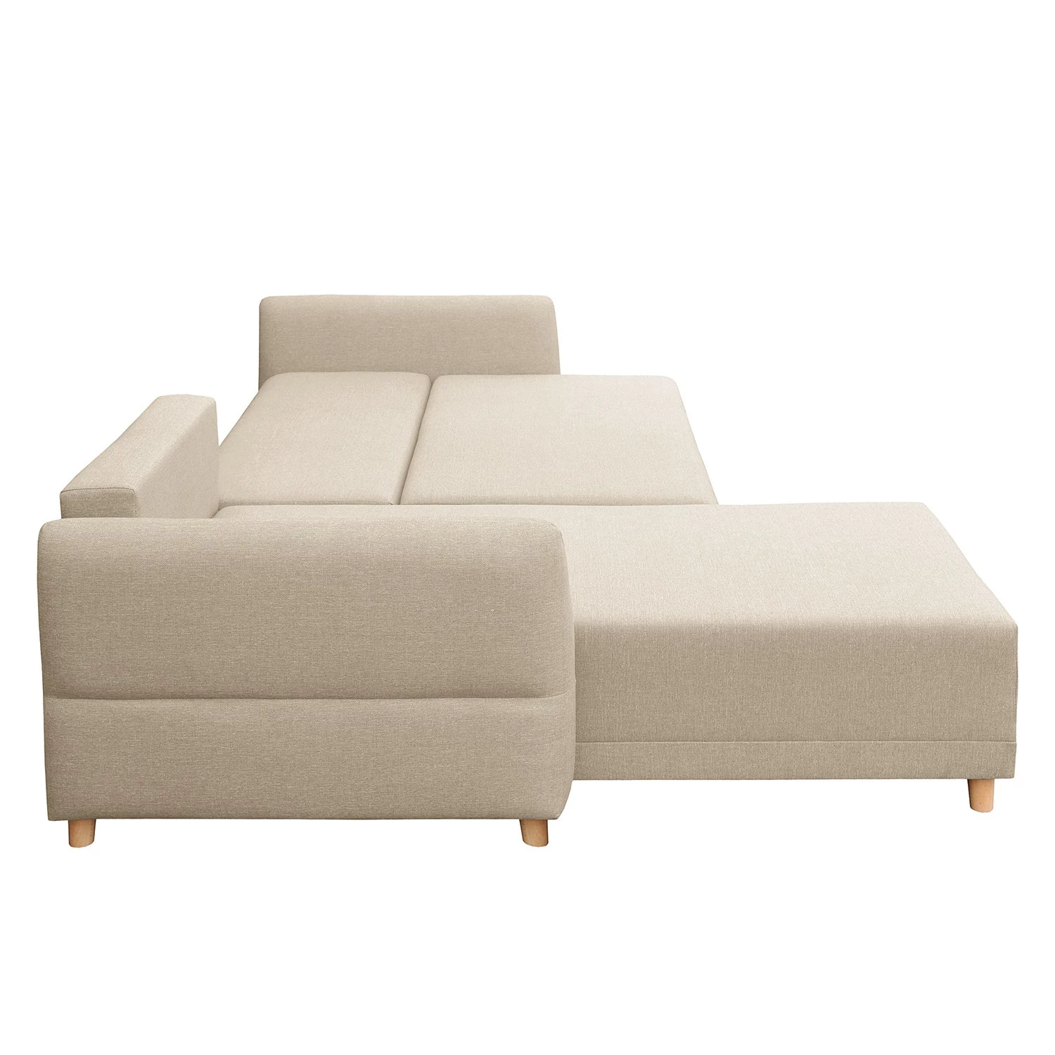 Norrwood Canapé d’angle Jardins - Tissu structuré - Beige - Méridienne courte à gauche (vue de face) 7 Norrwood Canapé d’angle Jardins - Tissu structuré - Beige - Méridienne courte à gauche (vue de face) – Image 5