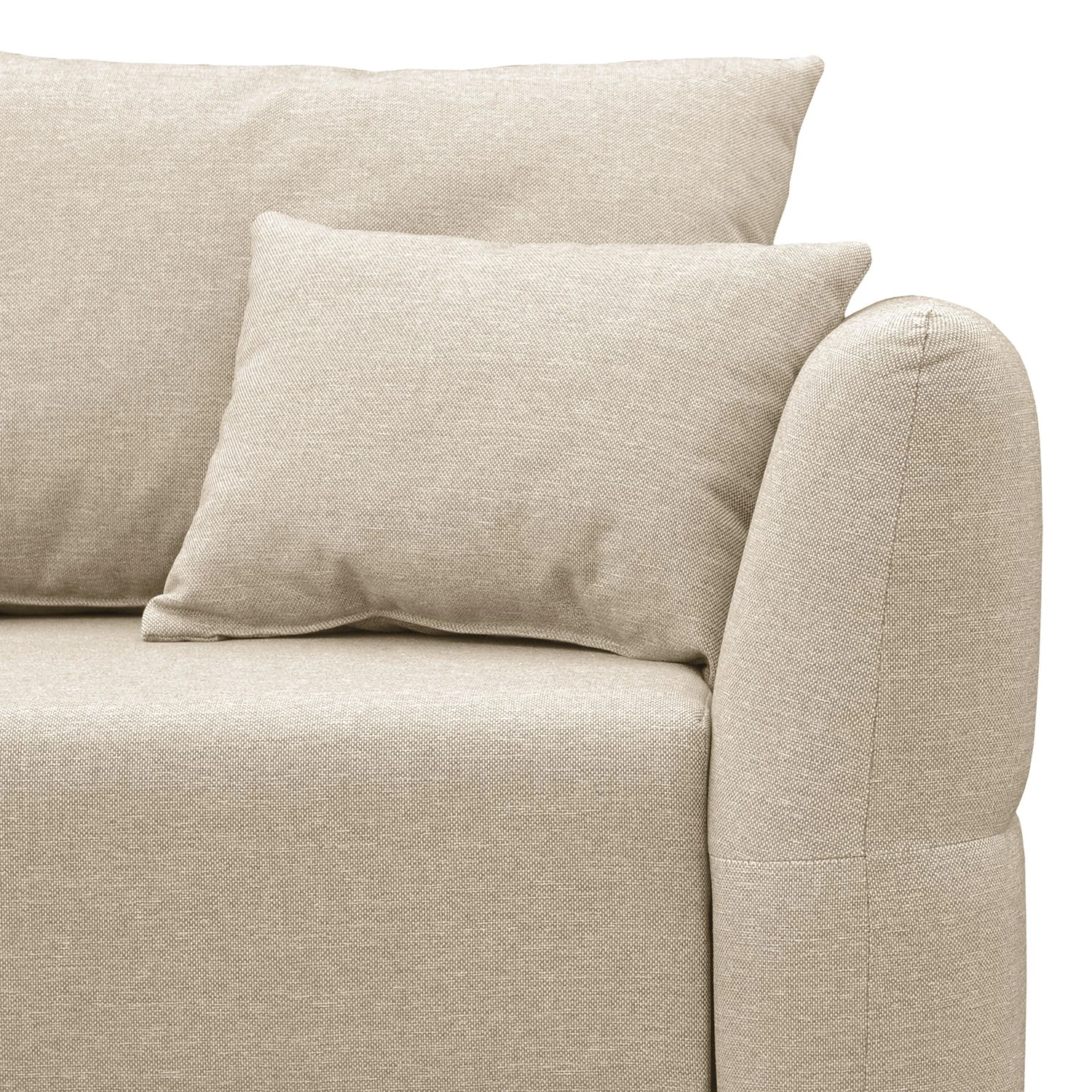 Norrwood Canapé d’angle Jardins - Tissu structuré - Beige - Méridienne courte à gauche (vue de face) 10 Norrwood Canapé d’angle Jardins - Tissu structuré - Beige - Méridienne courte à gauche (vue de face) – Image 8