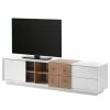 Loftscape Meuble TV Crecora - Blanc / Imitation chêne à grain fin -loftscape Boutique 1000191826 200814 06122100014 IMAGE P000000001000191826