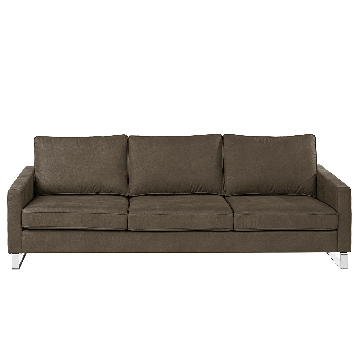 Loftscape Canapé Radon I (3-places) - Microfibre Bice: Marron bison 7 Loftscape Canapé Radon I (3-places) - Microfibre Bice: Marron bison – Image 5