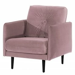 Norrwood Fauteuil Pigna I - Velours Ravi: Mauve