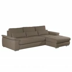 Loftscape Canapé d’angle Renay I - Tissu Meara: Cubanit - Méridienne courte à droite (vue de face)